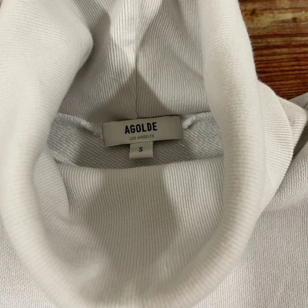 Extended Rib Sweatshirt AGOLDE - Picture 6 of 11